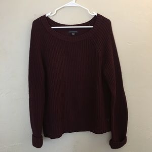 AEO Maroon Sweater